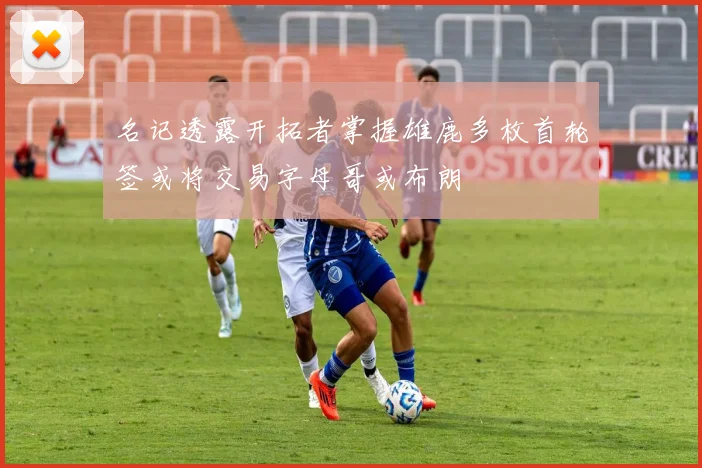 名记透露开拓者掌握雄鹿多枚首轮签或将交易字母哥或布朗
